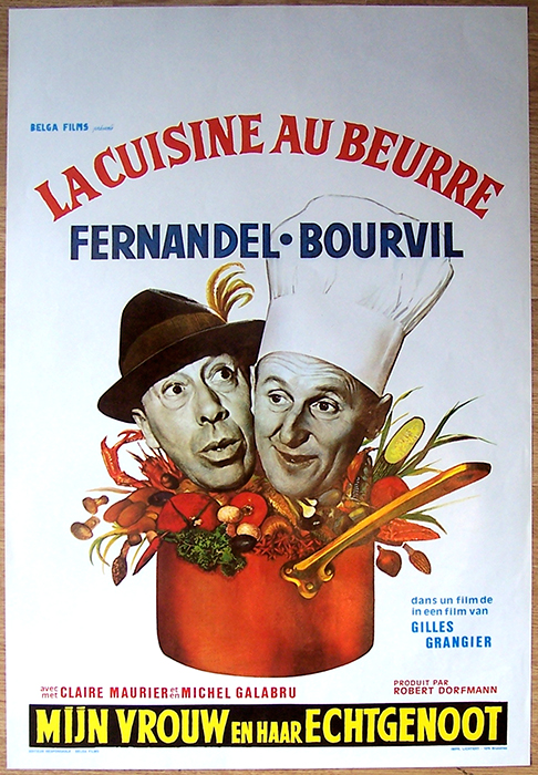 Affiche du film La Cuisine au beurre - acheter Affiche du film La
